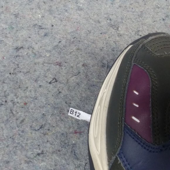 Nike M2K Tekno Mens 7 Shoes Blue Midnight Navy Bordeaux Sequoia AV4789-401 - Picture 12 of 12